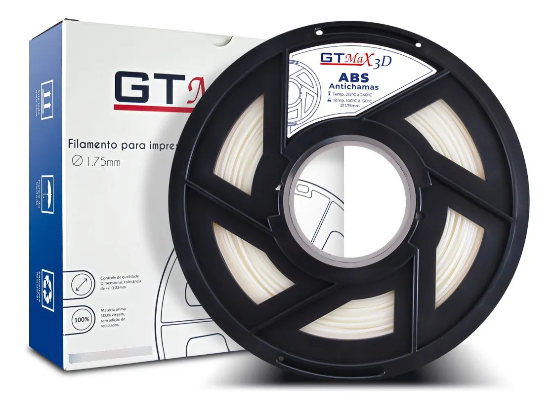 Filamento GTMax3D - ABS Antichamas 1kg - 1.75mm
