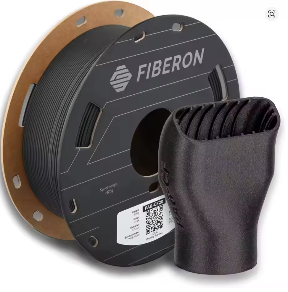 Filamento Polymaker PA6-CF20 (Nylon PA6 com 20% Fibra de Carbono) 1.75mm 0.5kg