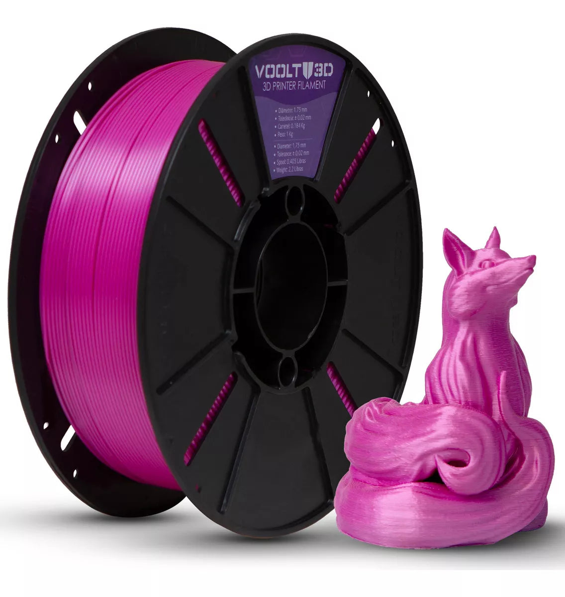 Filamento Voolt3D - PLA Silk 1kg - 1.75mm