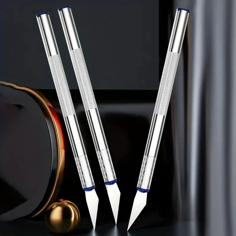 Estilete Caneta com 13 Peças – Precisão e Acabamento para Impressão 3D e DIY