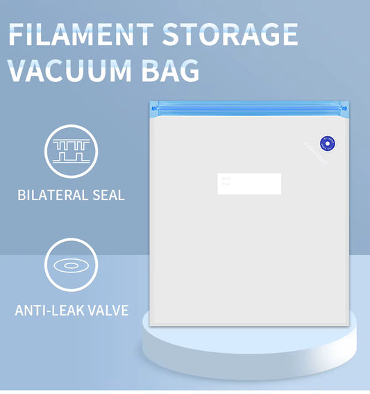 Vacuum Bag - Saco Selado a Vácuo - para Armazenamento de Filamentos 3D