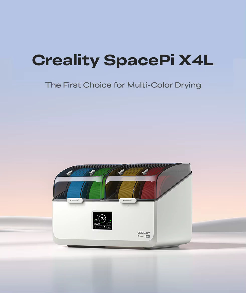 Secadora de Filamento Creality Space Pi X4L - Duas Câmaras Independentes para 4 Carretéis
