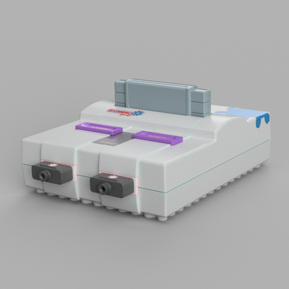 Projeto Case para Raspberry PI Estilo Super Nintendo (SNES)