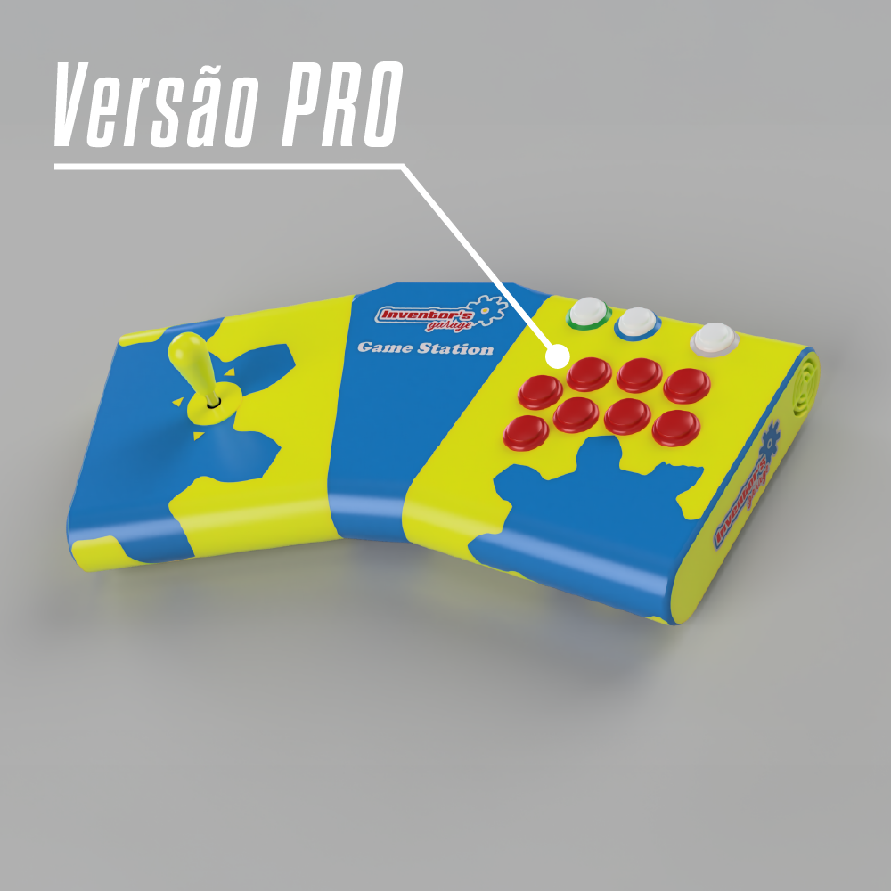 Projeto Game Pad e Game Station - Arcade Stick para Raspberry PI