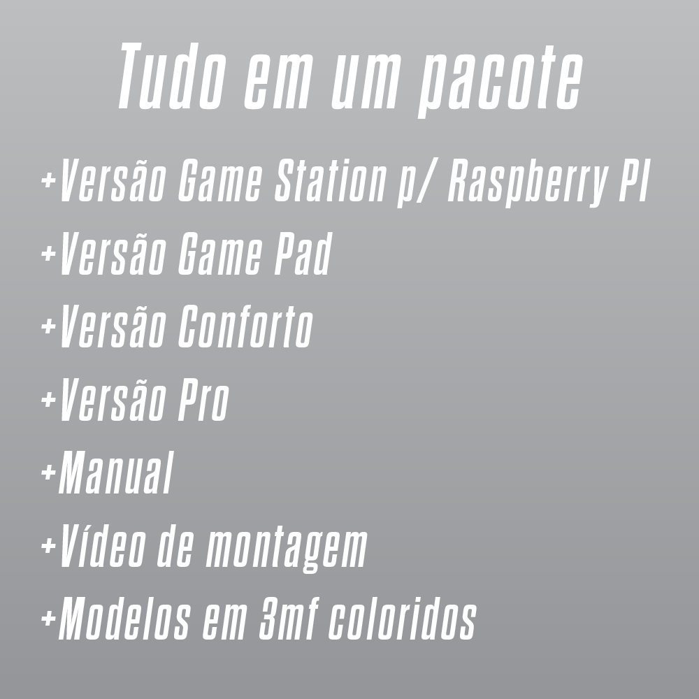 Projeto Game Pad e Game Station - Arcade Stick para Raspberry PI
