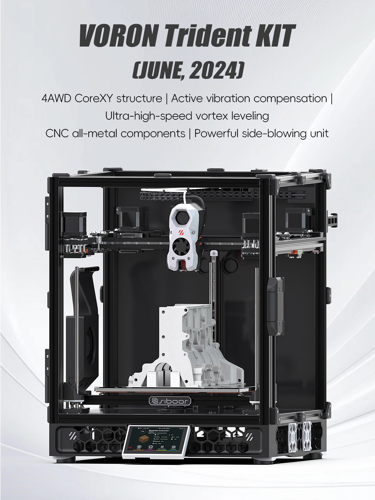 Impressora 3D Voron Trident (Jun/2024) - Kit Voron Siboor Voron Trident [June,2024]