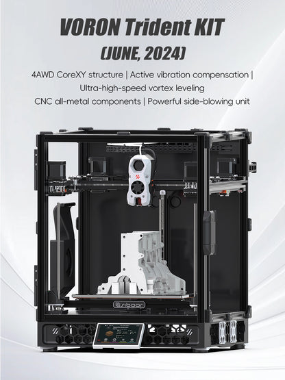 Impressora 3D Voron Trident (Jun/2024) - Kit Voron Siboor Voron Trident [June,2024]